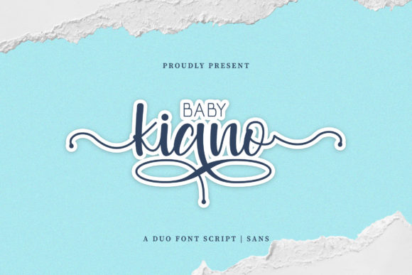 Baby Kiano Duo: The Perfect Font for Campaigns