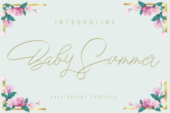 Baby Summer: A Script Font for Campaigns