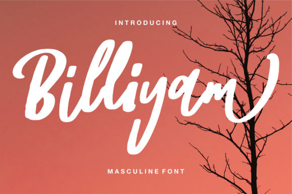 Billiyam: A Romantic Handwritten Font for Editorial Design