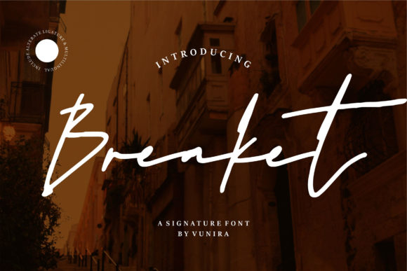 Breaket: The Elegant Handwritten Font for Your Brand