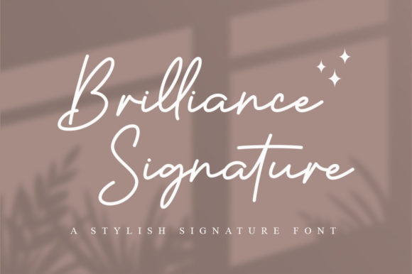 Brilliance Signature: A Premium Script Font for Web Design