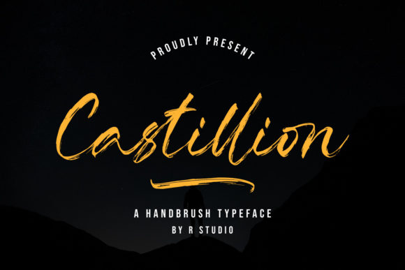 Castillion: A Brushed Script Font for Modern Web Design