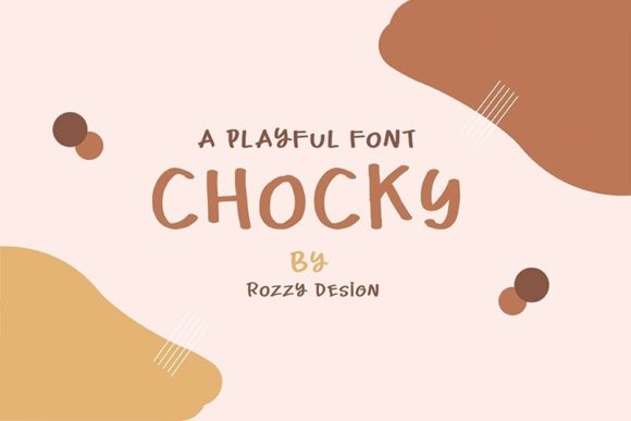 Chocky: A Handwritten Font for Authentic Web Design