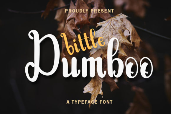 Dumboo: A Handwritten Font for Modern Web Design