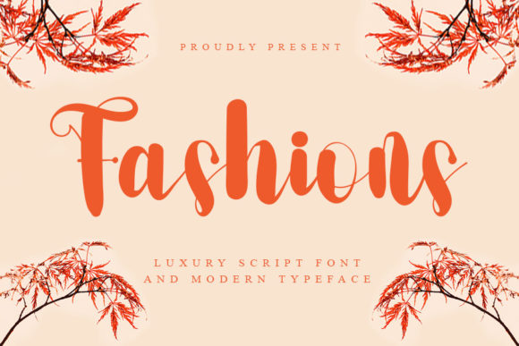 Fashions: A Modern Handwritten Font for Bold Branding
