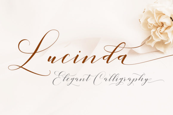 Lucinda: A Romantic Script Font for Web Design