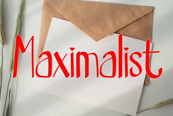 Maximalist: A Handwritten Font for Modern Web Design