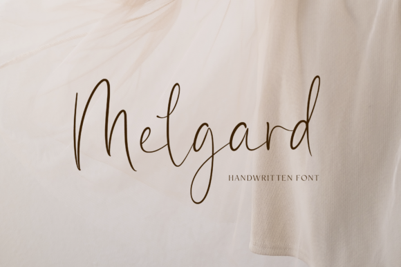 Melgard: A Premium Script Font for Campaigns