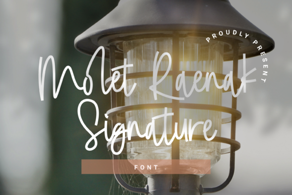 Molet Raenak: A Refined Script Font for Editorial Design