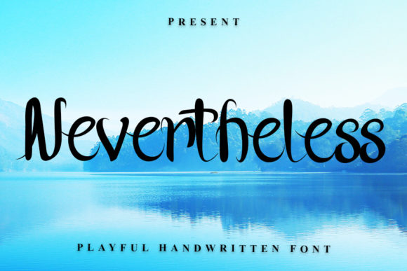 Nevertheless: A Refined Script Font for Modern Web Design