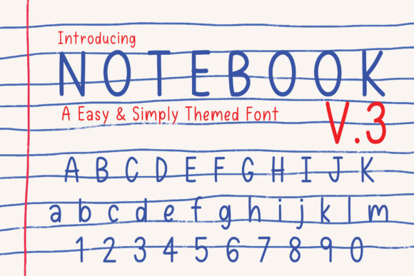 Notebook V.3: A Handwritten Font for Authentic Campaigns