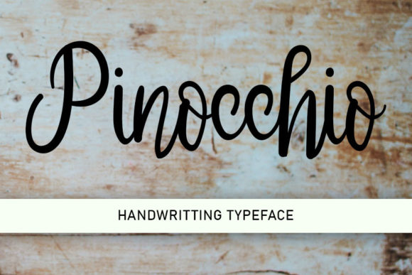 Pinocchio: A Romantic Handwritten Font for Web Design