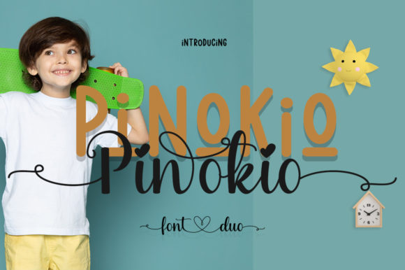 Pinokio Font: A Playful Typeface for Small Business Branding
