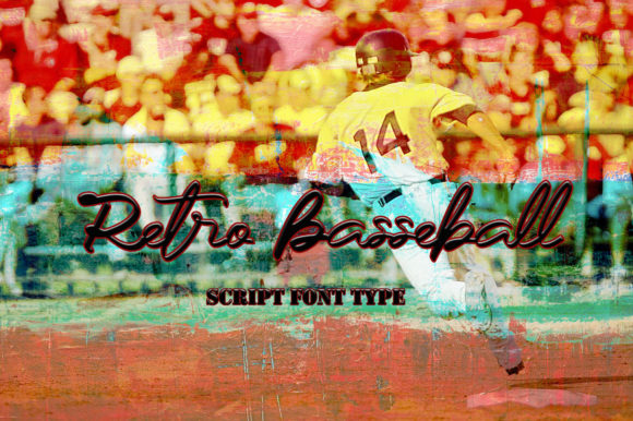 Retro Baseball: A Modern Script Font for Web Design