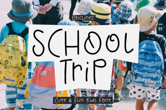 School Trip: A Real-World Script Font Review