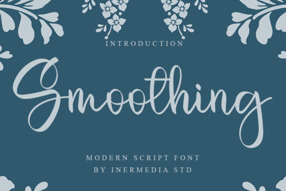Smoothing: A Refined Script Font for Modern Branding