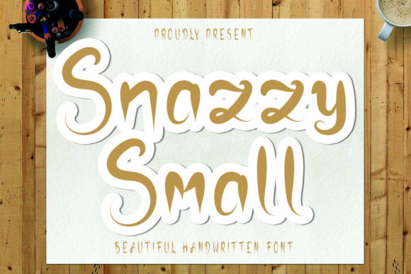 Snazzy Small: A Quirky Handwritten Font for Web Design