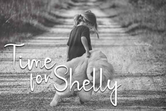 Time for Shelly: A Sweet Script Font for Makers