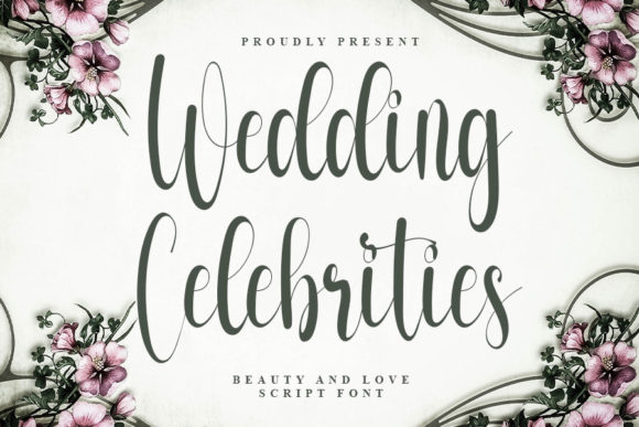 Wedding Celebrities: A Bold Handwritten Font Review
