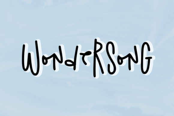 Wondersong: A Quirky Handwritten Font for Crafters